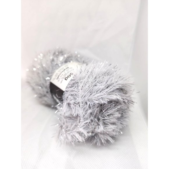 Stylecraft Eskimo Double Knitting 50g Platinum Dye 5502 Metalized Polyester Yarn - Picture 4 of 15